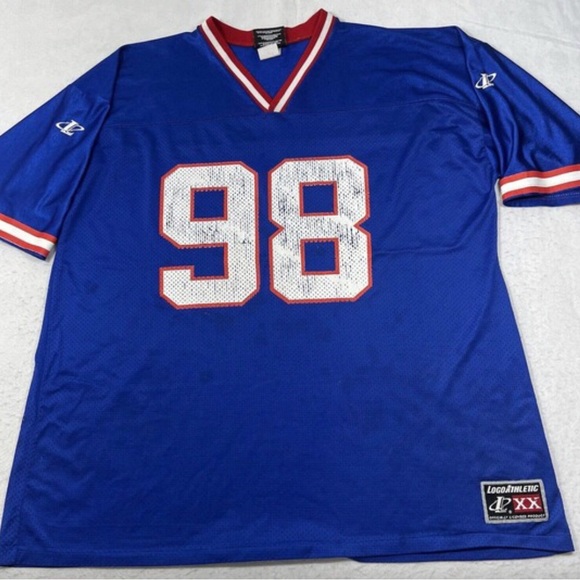 NFL Vintage LogoAthletic Men XXL New York Giants Jessie Armstead Football Jersey - Picture 1 of 4